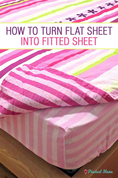 How To Make A Fitted Sheet From A Flat Sheet