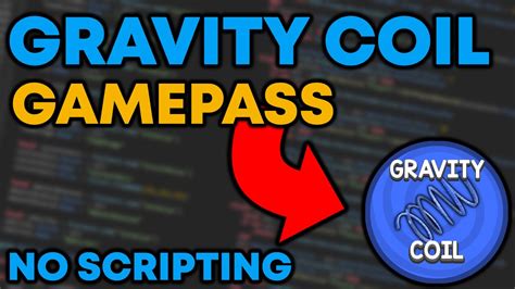 How To Make A GRAVITY COIL GAMEPASS In ROBLOX STUDIO!