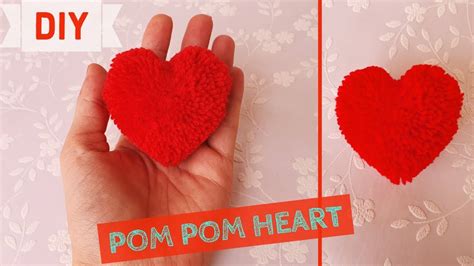 How To Make A Heart Pom Pom · How To Make A Pom Poms