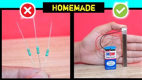 How To Make A Homemade Resistor