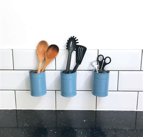 How To Make A Kitchen Utensil Holder From A …