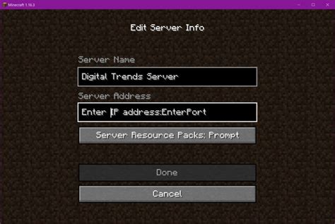How To Make A Minecraft Server Digital Trends