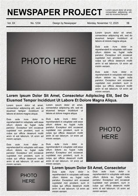 How To Make A Newspaper Template On Google Docs PDF Template