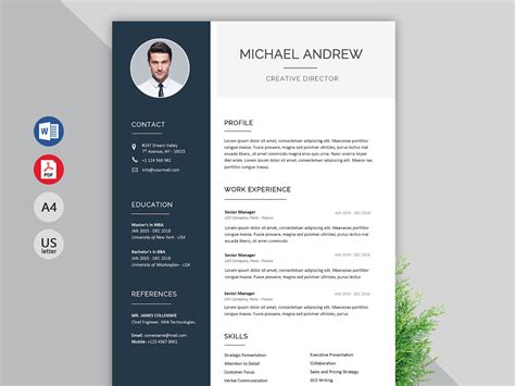How To Make A Resume Template On Word