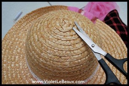 How To Make A Straw Boater Hat – Diy Cancan Hat Tutorial