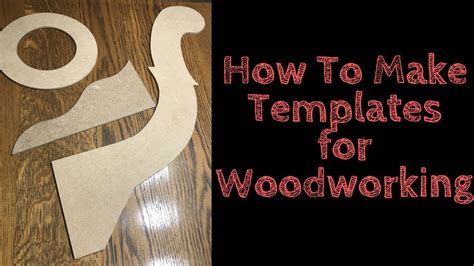 How To Make A Template For Woodworking YouTube