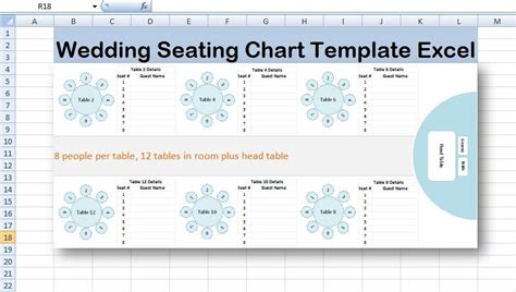 How To Make A Wedding Seating Chart In Excel Chart Walls