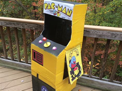 How To Make An Arcade Machine With Cardboard