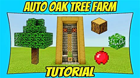 How To Make An Automatic Tree Farm In Minecraft Java at Marshall Fallon