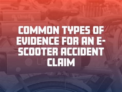 How To Make An E-Scooter Accident Claim – Accident Claims