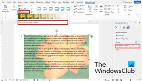 How To Make An Image Transparent In Word