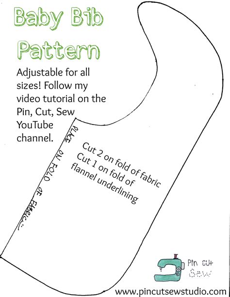 How To Make Baby Bibs With Free Pattern