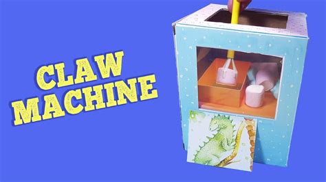 How To Make Candy Claw Machine From Cardboard! DIY Claw Machine YouTube