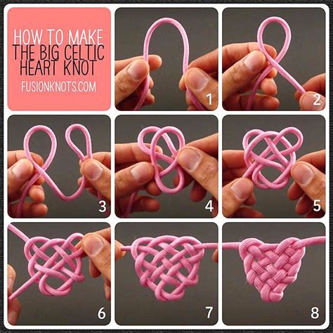 How To Make Celtic Heart Knot Bracelet - HOLIDAYSA