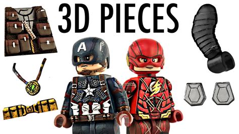 How To Make Custom LEGO Minifigs 3D Pieces & Accessories! EP4 YouTube