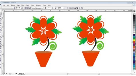 How To Make Flower In Corel #12 How to Circle Flower Design