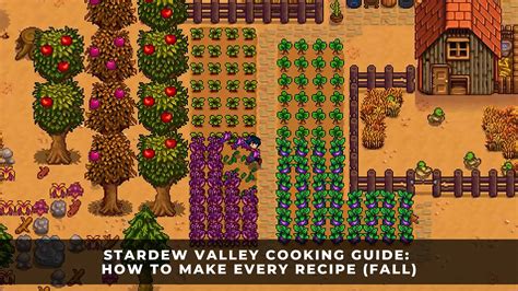 How To Make Hay In Stardew Valley Guide Fall