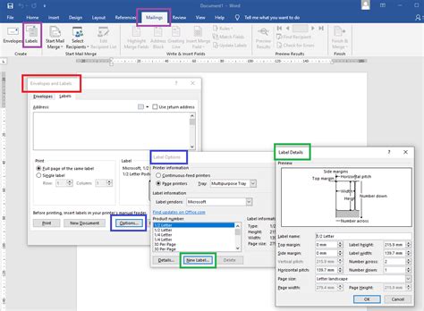 How To Make Label Templates Using Word’s Create Labels Tool