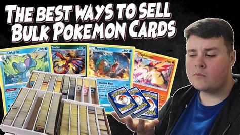 How To Make Money Selling Your Bulk Common Pokemon Cards - YouTube