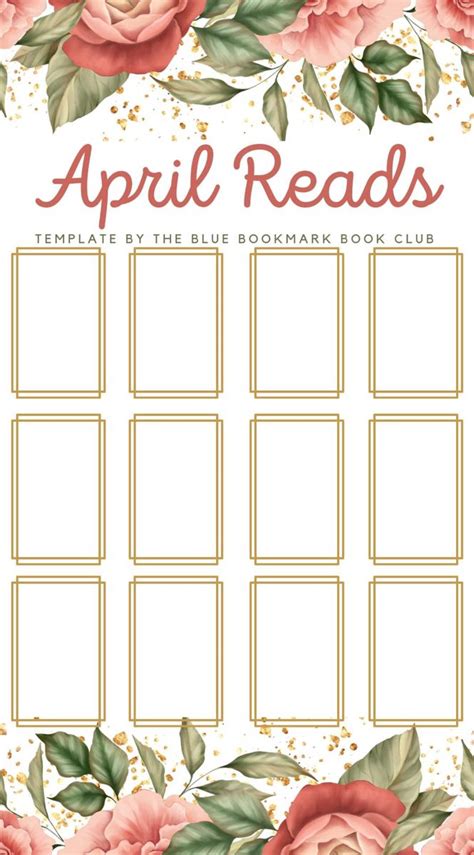 How To Make Monthly Reading Templates