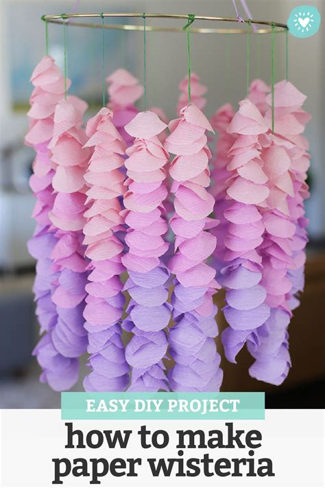 How To Make Paper Wisteria Blog