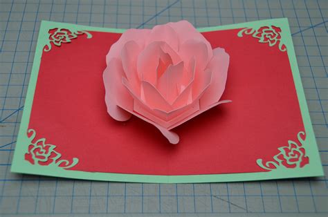 How To Make Pop Up Flower Cards With Free Templates And Tutorial