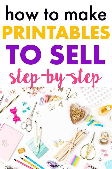 How To Make Printables & Start Selling Immediately Things to sell