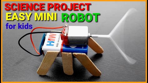 How To Make Robot At Home Easy Make Simple Robot Science Projects