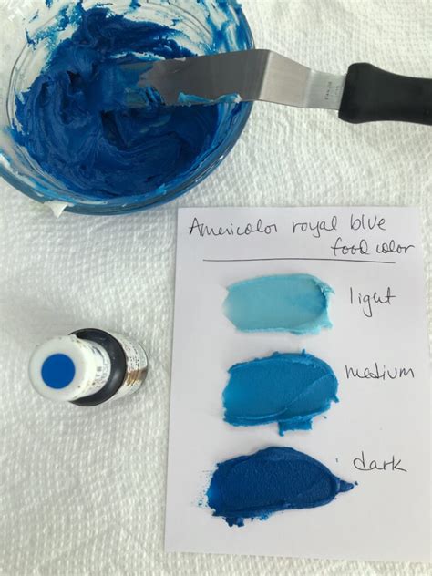 How To Make Royal Blue Icing With Food Coloring