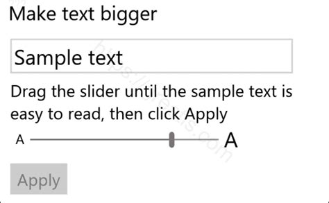 How To Make Text Larger Or Bigger In Windows 10 Vrogue