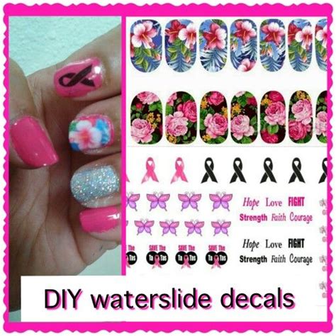 How To Make Waterslide Decals For Nails