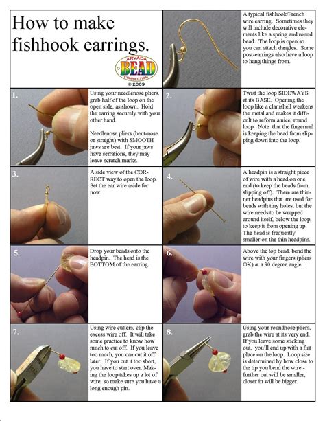 How To Make Your Own Beaded Fishhook Earrings – Sweetandspark