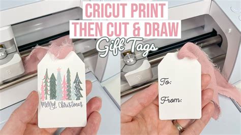 How To Make Your Own Cricut Gift Tags - Just Short of Crazy