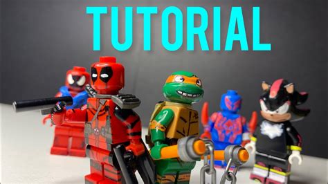 How To Make Your Own LEGO Custom Minifig! Tutorial YouTube