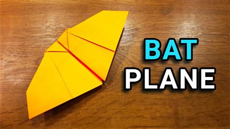 How To Make a Bat Paper Airplane Easy,How to Make a Paper …