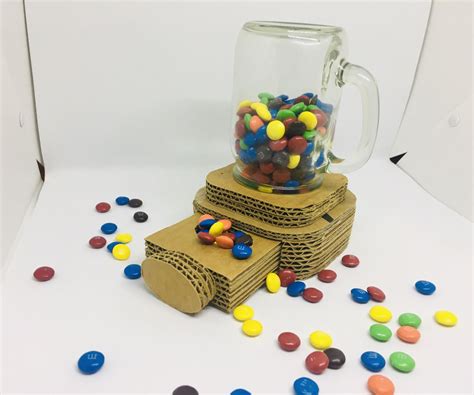 How To Make a CANDY DISPENSER out of CARBOARD …