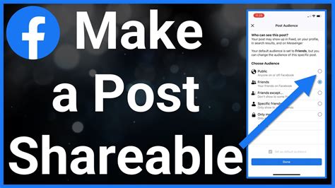 How To Make a Facebook Post Shareable - Lifewire