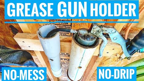 How To Make a Grease Gun Holder - YouTube