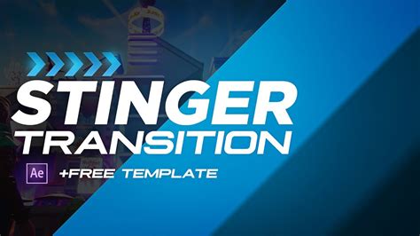 How To Make a Stinger Transition in After Effects Tutorial by