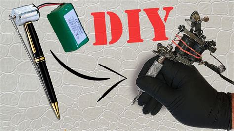 How To Make a Tattoo Gun/ Homemade/Tutorial YouTube