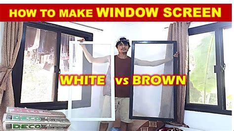 How To Make a Window Screen YouTube