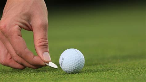 How To Mark Your Golf Ball On The Green