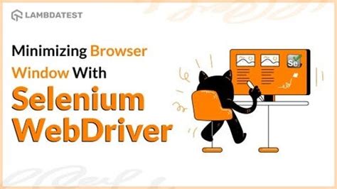 How To Minimize Browsers In Selenium WebDriver Using JUnit