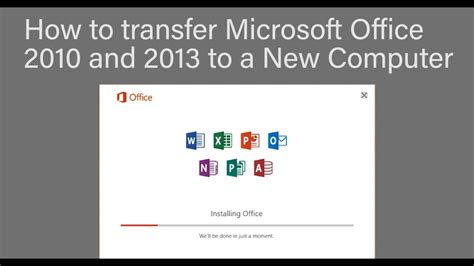 How To Move Microsoft Office To New Computer