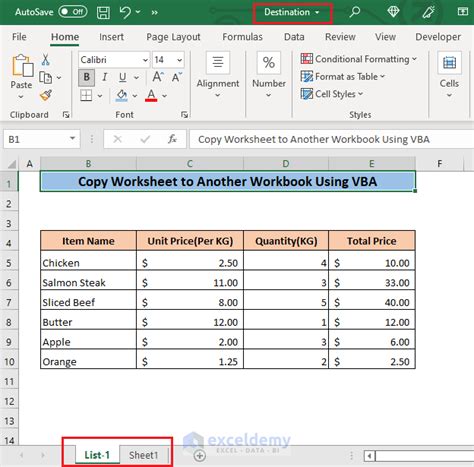 How To Move Or Copy Entire Worksheet To Another Excel Workbook 0 Hot