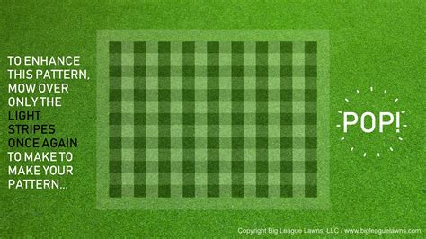 How To Mow Checkered Board Patterns YouTube