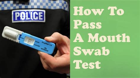 How To Naturally Pass A Saliva Drug Test