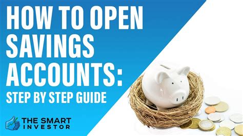 How To Open A Savings Account 6 Steps 