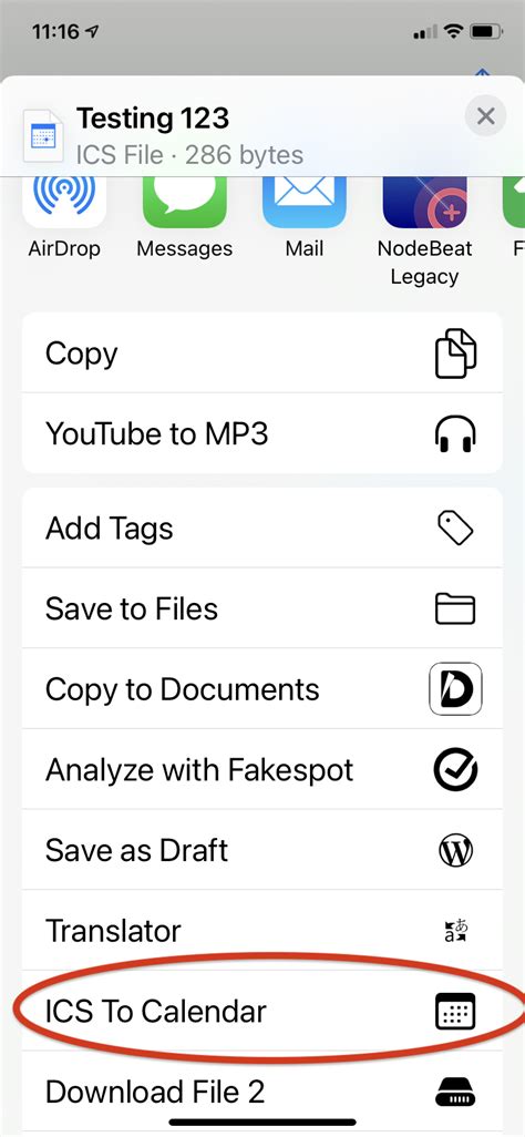 How To Open and Add ICS Files to iPhone Calendar. DEV Community