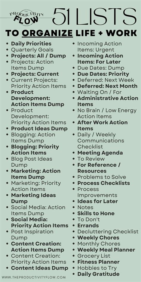 How To Organize Your Work And Your Life